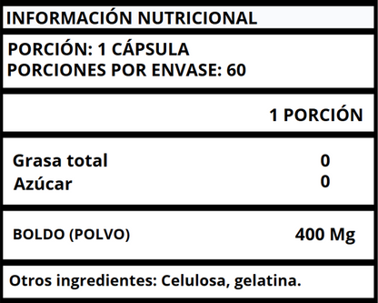 BOLDO - CÁPSULAS