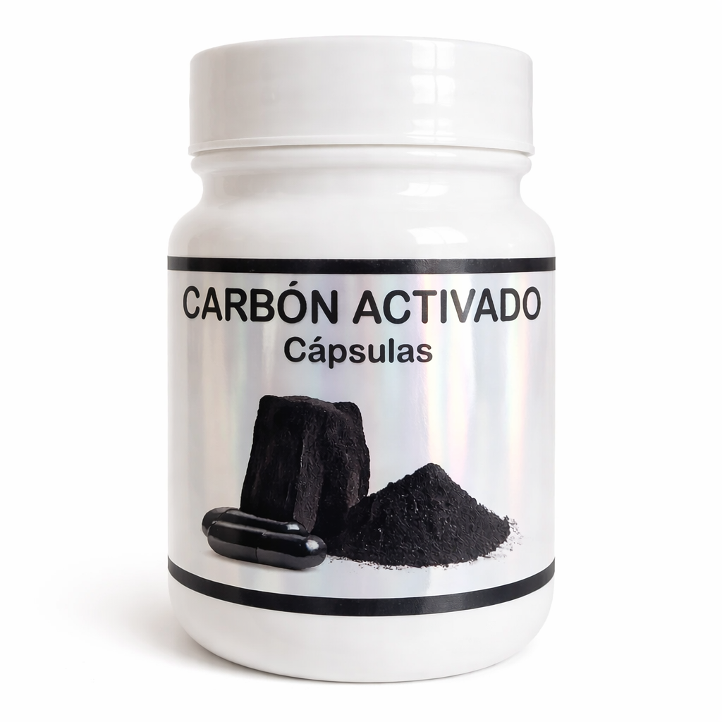 CARBÓN ACTIVADO - CÁPSULAS 400 MG