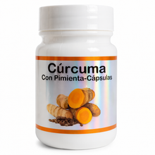 CÚRCUMA CON PIMIENTA - CÁPSULAS