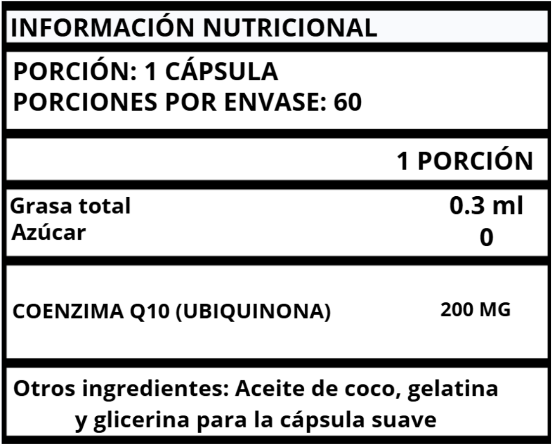 COENZIMA Q10 - 200 MG