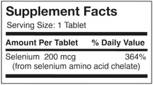 SELENIO - TABLETAS 200 MCG