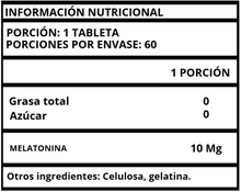 MELATONINA EXTRA FUERTE SUBLINGÜAL/MASTICABLE - TABLETAS 10 MG