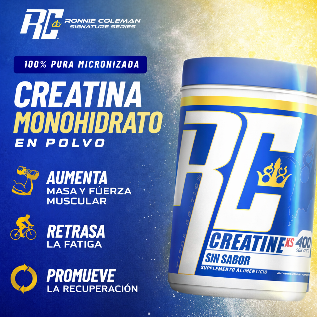 CREATINA RONNIE COLEMAN XS -  400 SERVIDAS