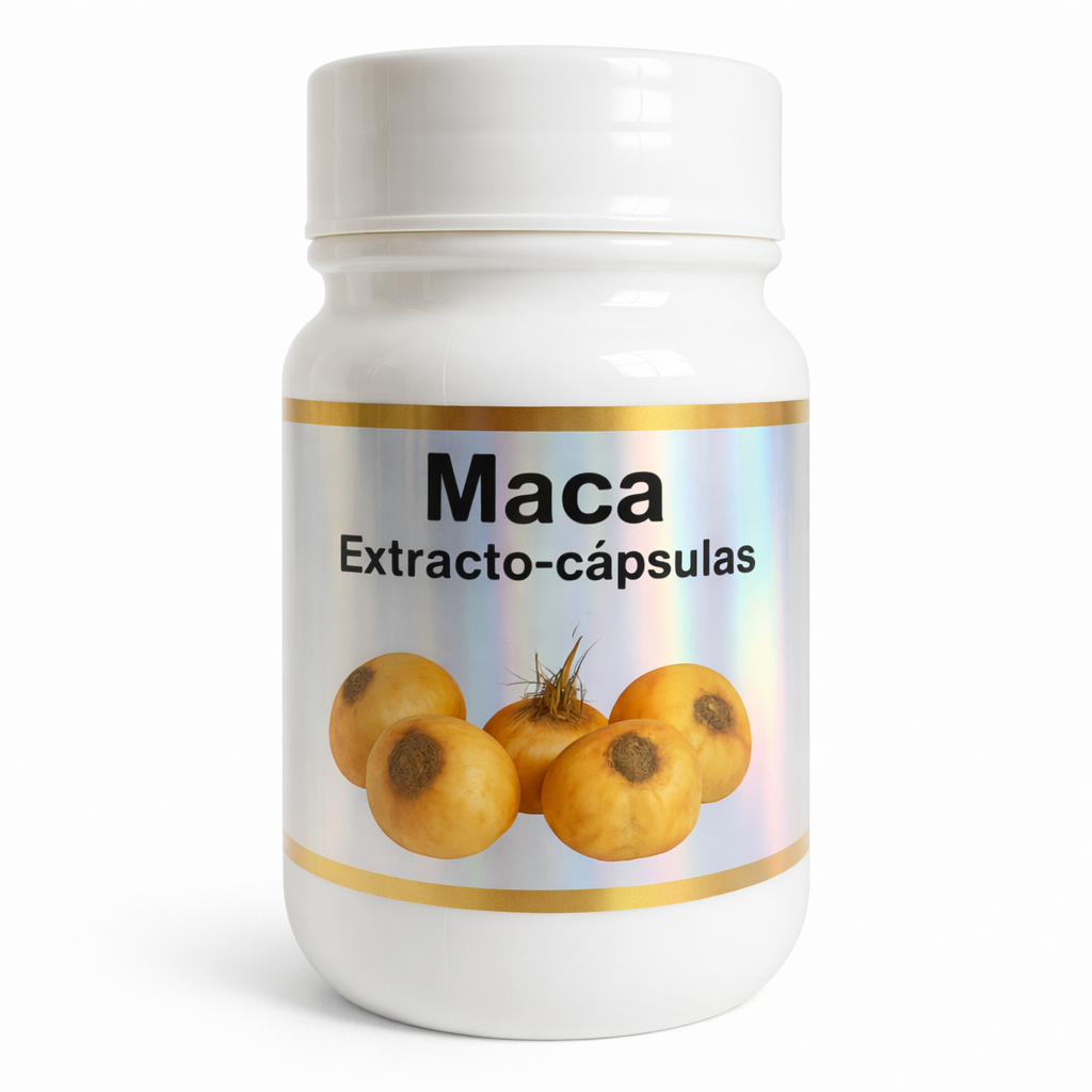 MACA PERUANA EXTRACTO EXTRA FUERTE - CÁPSULAS 8000 MG