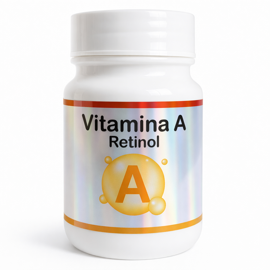 VITAMINA A (RETINOL) - CÁPSULAS SUAVES 25,000 IU