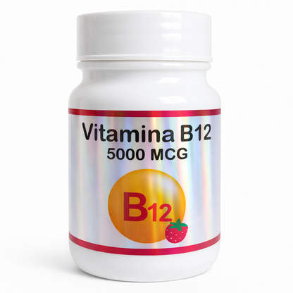 VITAMINA B12 SUBLINGÜAL/MASTICABLE - TABLETAS 5,000 MCG