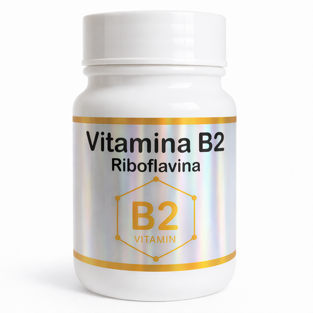 VITAMINA B2 (RIVOFLAVINA) - CÁPSULAS 400 MG