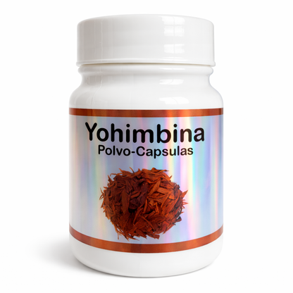 YOHIMBINA (YOHIMBE POLVO) - CÁPSULAS 500 MG