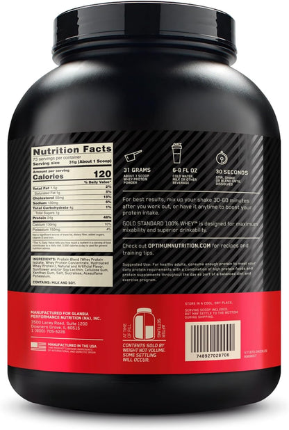 GOLD STANDARD WHEY PROTEIN DE ON - VAINILLA ICE CREAM